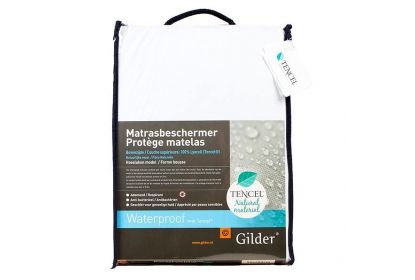 Gilder waterproof matrasbeschermer met tencel