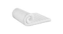 Topdekmatras traagschuim 6 cm Maatwerk trapezium met 2 schuine hoeken